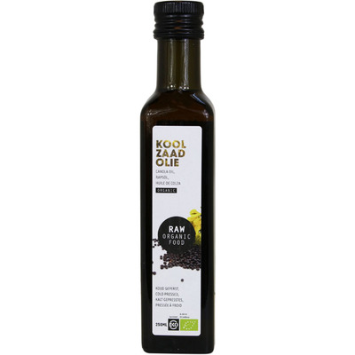 Raw Organic Food Koolzaadolie