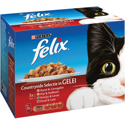 Felix Countryside selectie in gelei