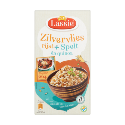 Lassie Zilvervlies Rijst + Spelt én Quinoa