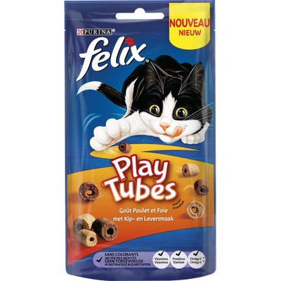 Felix Playtubes met kip- en leversmaak