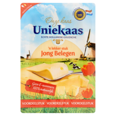 Unie kaas Goudse jong belegen 48+ stuk