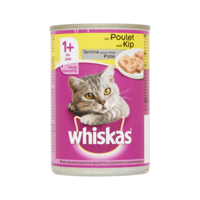 Whiskas Paté met Kip 1+ Jaar