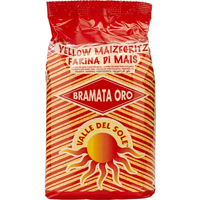 Valle del sole Maisgriesmeel voor polenta bramata
