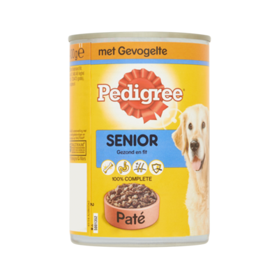 Pedigree Senior Paté met Gevogelte