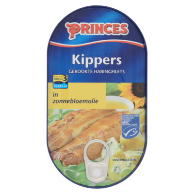Princes Kippers Gerookte Haringfilets in Zonnebloemolie
