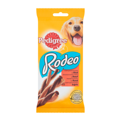 Pedigree Rodeo met Rundvlees 8 Stuks