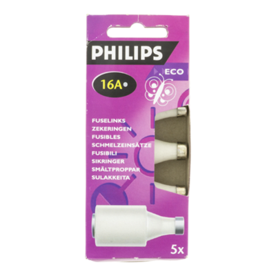 Philips Zekeringen 16a 5 stuks