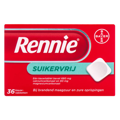 Rennie Kauwtabletten suikervrij