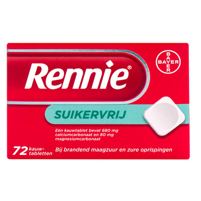 Rennie Maagzuur kauwtabletten suikervrij