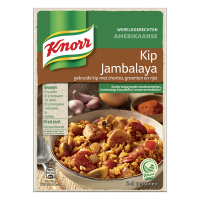 Knorr Wereldgerechten jambalaya