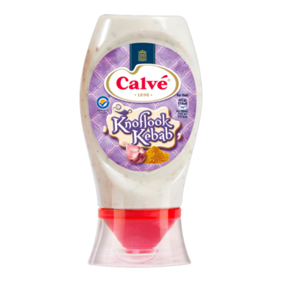 Calvé Saus Squeeze Knoflook Kebab