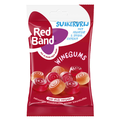 Red Band Suikervrij berries