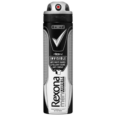 Rexona Deodorant spray men invisible
