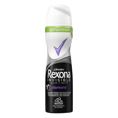 Rexona Deodorant spray women invisible diamond