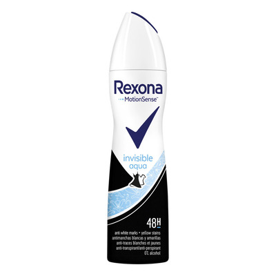 Rexona Deodorant spray women invisible aqua