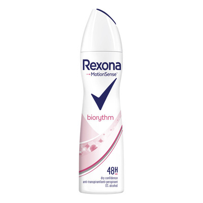 Rexona Deodorant spray women ultra dry biorythm