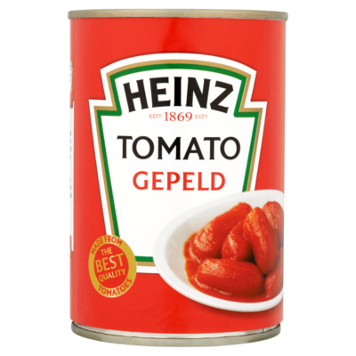 Heinz Gepelde tomaten