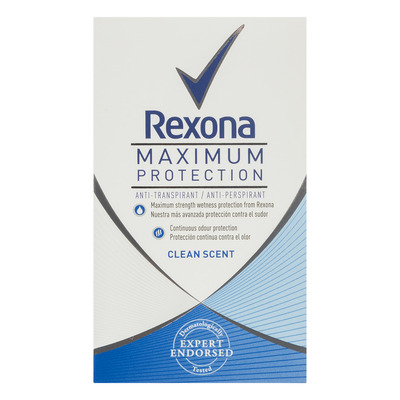 Rexona Women deodorant stick clean scent