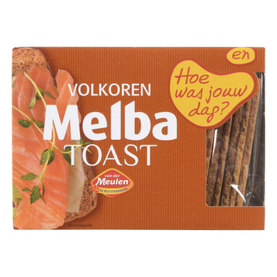 Van der Meulen Melba toast volkoren