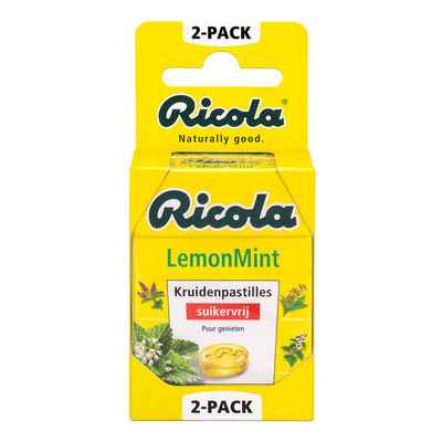 Ricola Lemonmint suikervrij