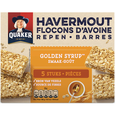 Quaker Havermout repen golden syrup