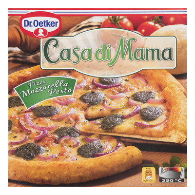Dr. Oetker Casa di Mama pizza mozzarella pesto
