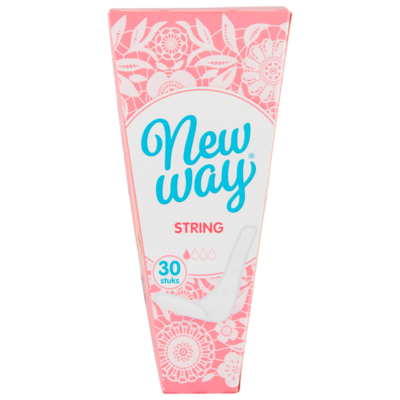New Way Inlegkruisjes string