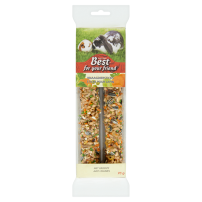 Best For Your Friend Knaagdiersticks met groente