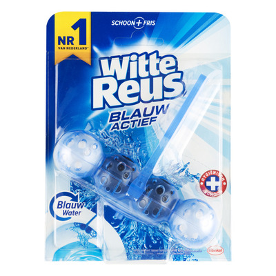 Witte Reus Toiletblok blauw actief