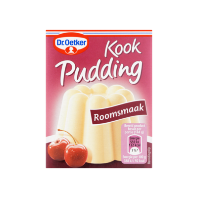 Dr. Oetker Kook Pudding Roomsmaak
