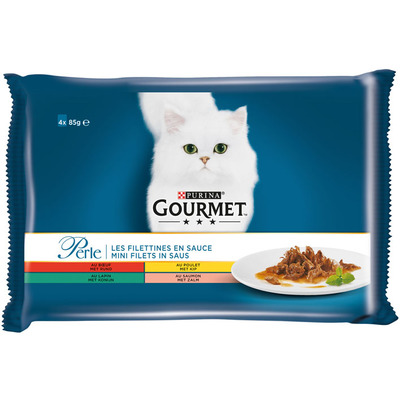 Gourmet Perle mini filets in saus o.a. met kip