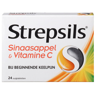 Strepsils Sinaasappel & vitamine C