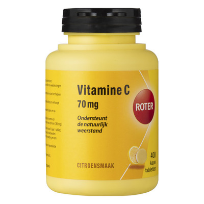 Roter Vitamine C 70 mg kauwtabletten citroen