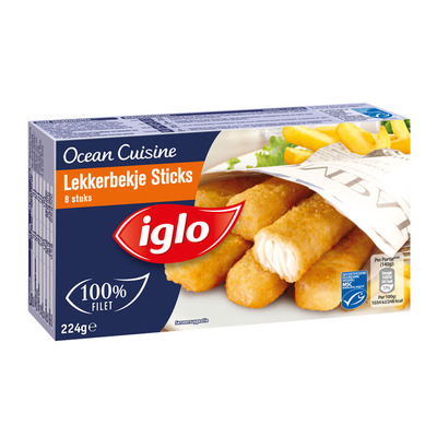 Iglo Lekkerbekje sticks
