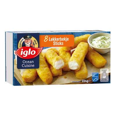 Iglo Lekkerbekje sticks