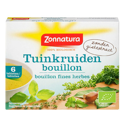 Zonnatura Tuinkruidenbouillon tabletten