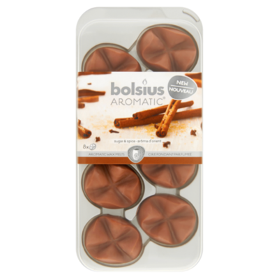 Bolsius Waxmelts sugar & spice