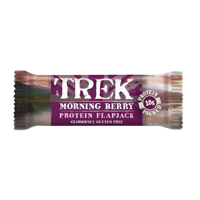 Trek Morning berry protein flapjack gv