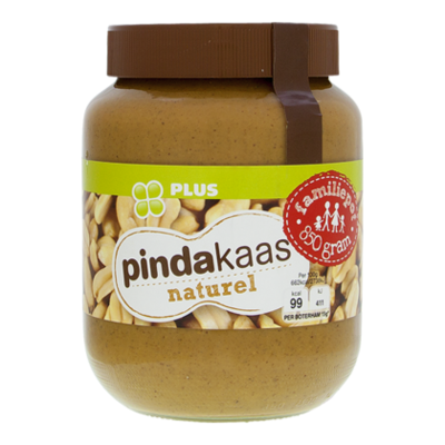 Huismerk Pindakaas naturel