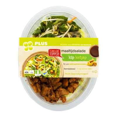 Huismerk Maaltijdsalade Kip-Ketjap