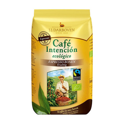 Café Intención Ecológico espresso bonen krachtig
