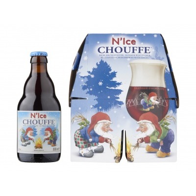 La Chouffe N'ice donker winterbier pak
