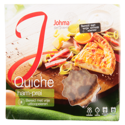Johma Quiche ham-prei