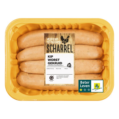 Huismerk Scharrel kipworst