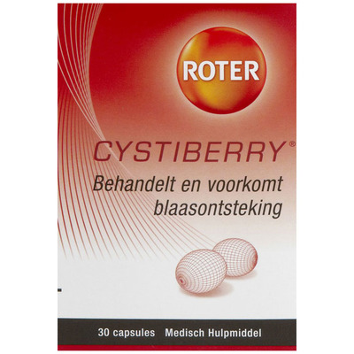 Roter Cystiberry capsules