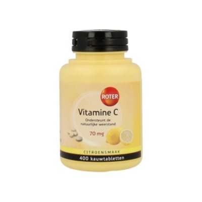 Roter Vitamine C tabletten