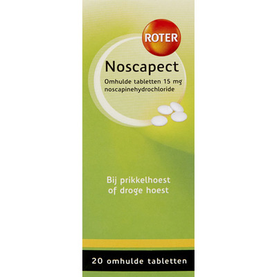 Roter Noscapect 15 mg tabletten