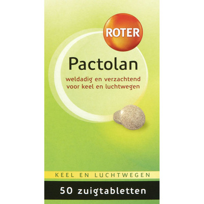 Roter Pactolan zuigtabletten