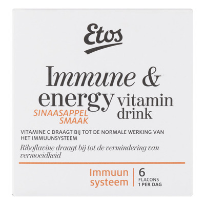 Huismerk Immune & energy vitamin drink flacons