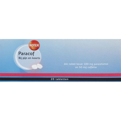 Roter Paracof 500/50 mg tabletten